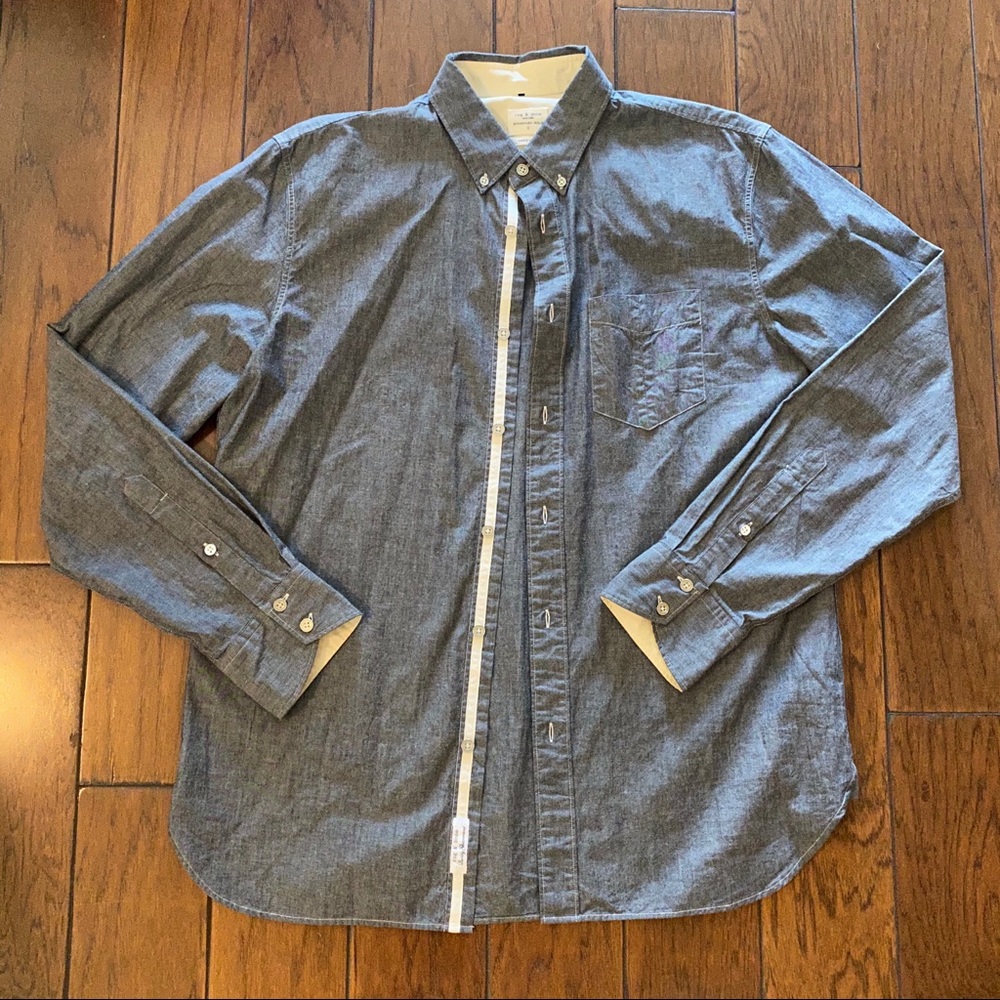 Rag n Bone Standard Issue Button Down Shirt